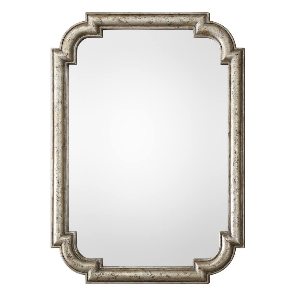 Uttermost Calanna Distressed Traditional Wall Mirror by David Frisch
