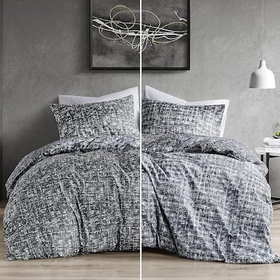 Chelsea Square Maca Modern Reversible Duvet Cover Set