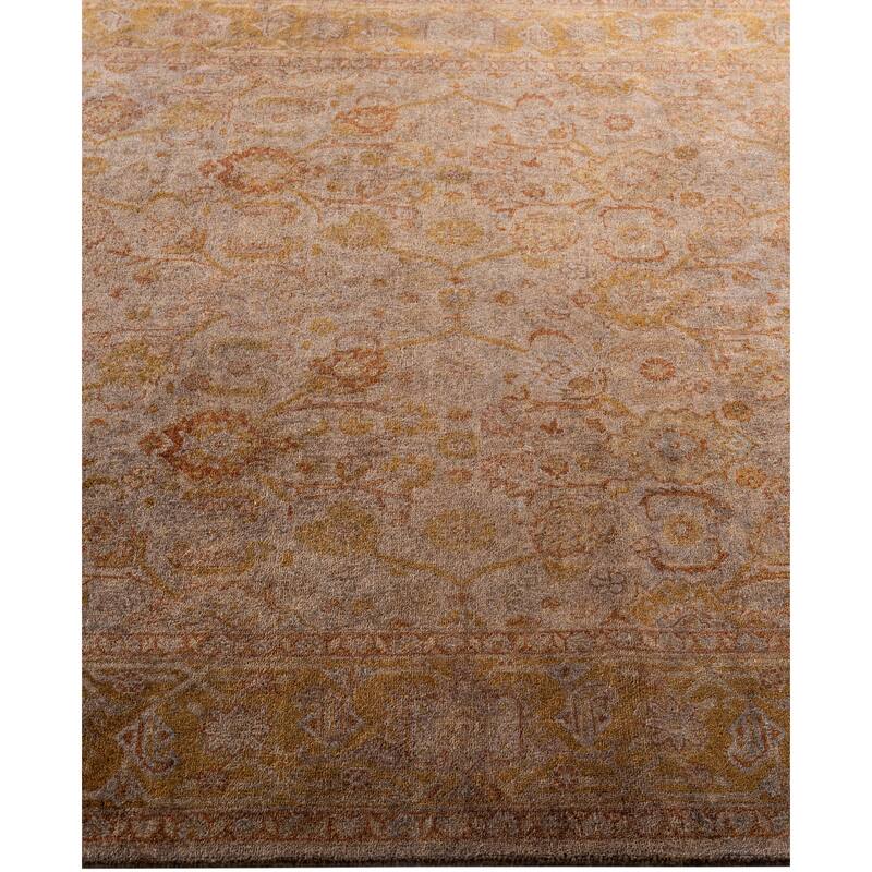 Overdyed One-of-a-Kind Hand-Knotted Area Rug - Beige - 4' 2" x 6' 1"