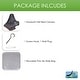 preview thumbnail 5 of 4, Just Relax Elegant Mosquito Net Bed Canopy Set, Black, Twin-Full