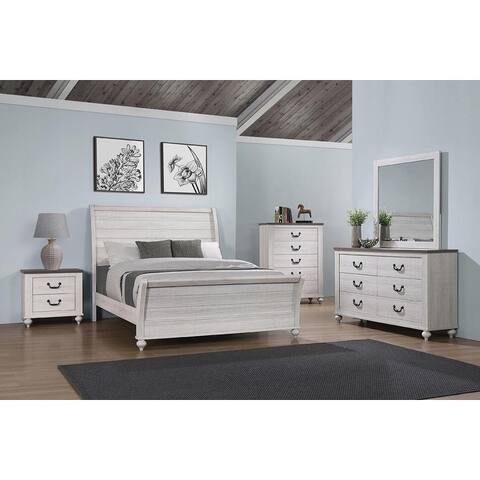 Coaster Furniture Stillwood Vintage Linen Panel Bedroom Set