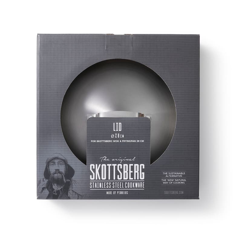 Skottsberg 11 in Stainless Steel Lid