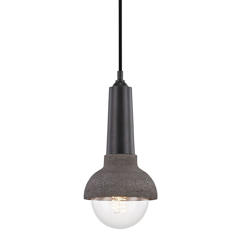 Mitzi by Hudson Valley Macy 1-light Old Bronze Pendant