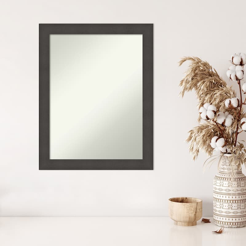 Blaine Narrow Non-Beveled Framed Wall Mirror