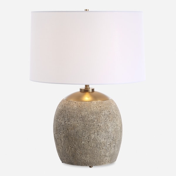 slide 2 of 6, Uttermost Raylan Textured Table Lamp