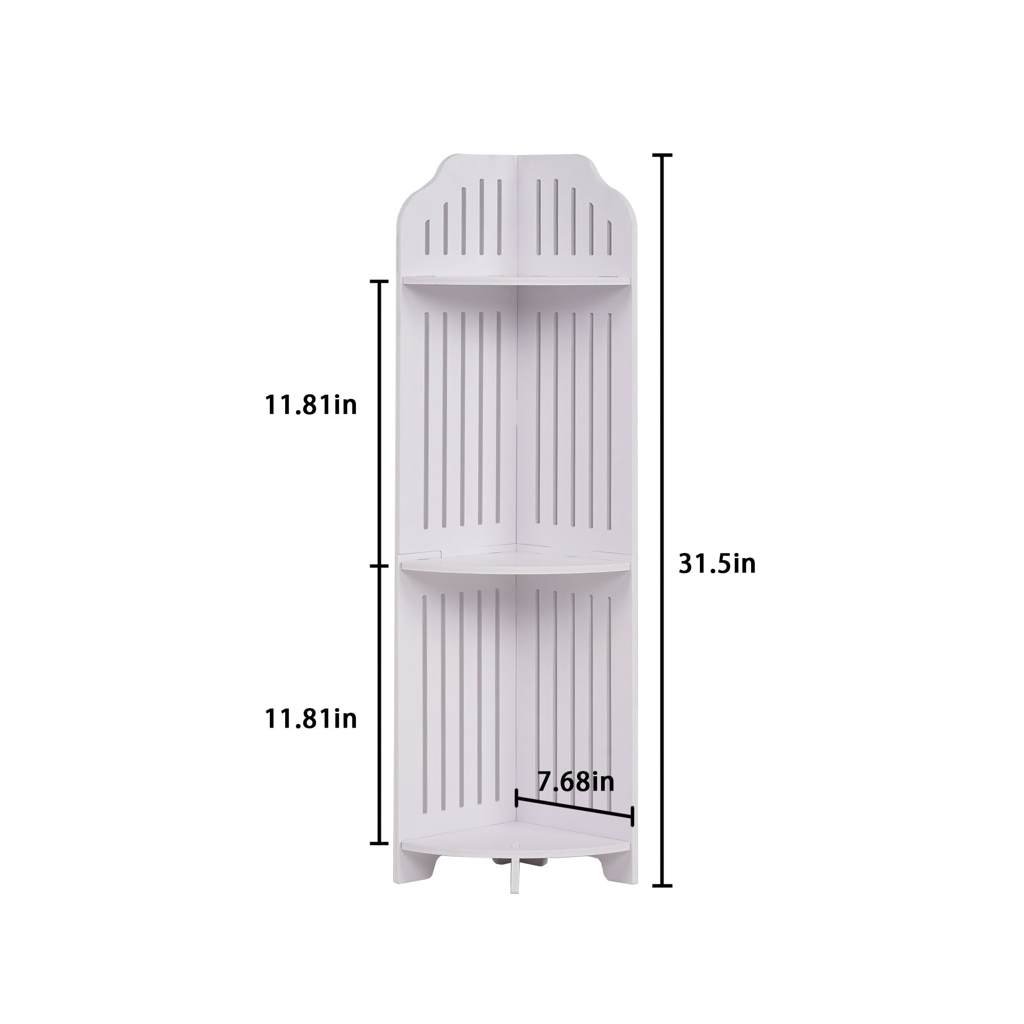 置物 catwalk Javlergo Bathroom Corner Shelf, 3/4-tier Small Storage Rack