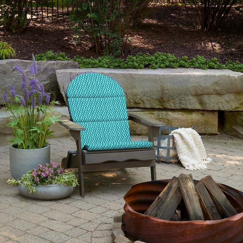 ARDEN Outdoor Foam Adirondack Cushion, Set of 2 - 20 x 18