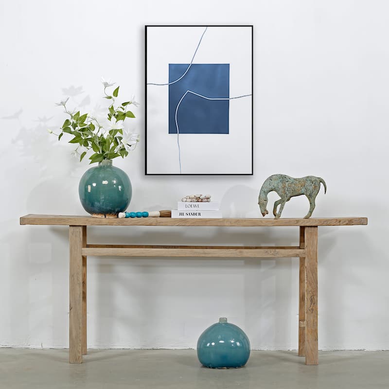 Artissance Vintage Console Table Weathered Natural 72x12x30H - Wood