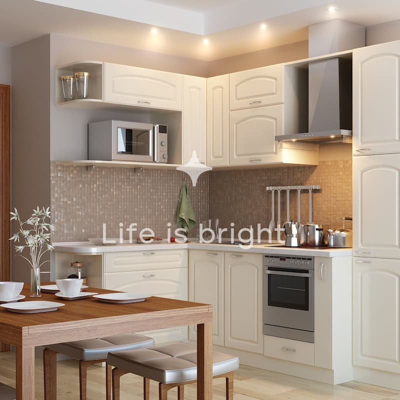 Luxrite 3" LED Recessed Ceiling Light J-Box 10W 5 Color Selectable 800LM Dimmable Wet Rated IC Rated ETL 6 Pack - 6 Pack