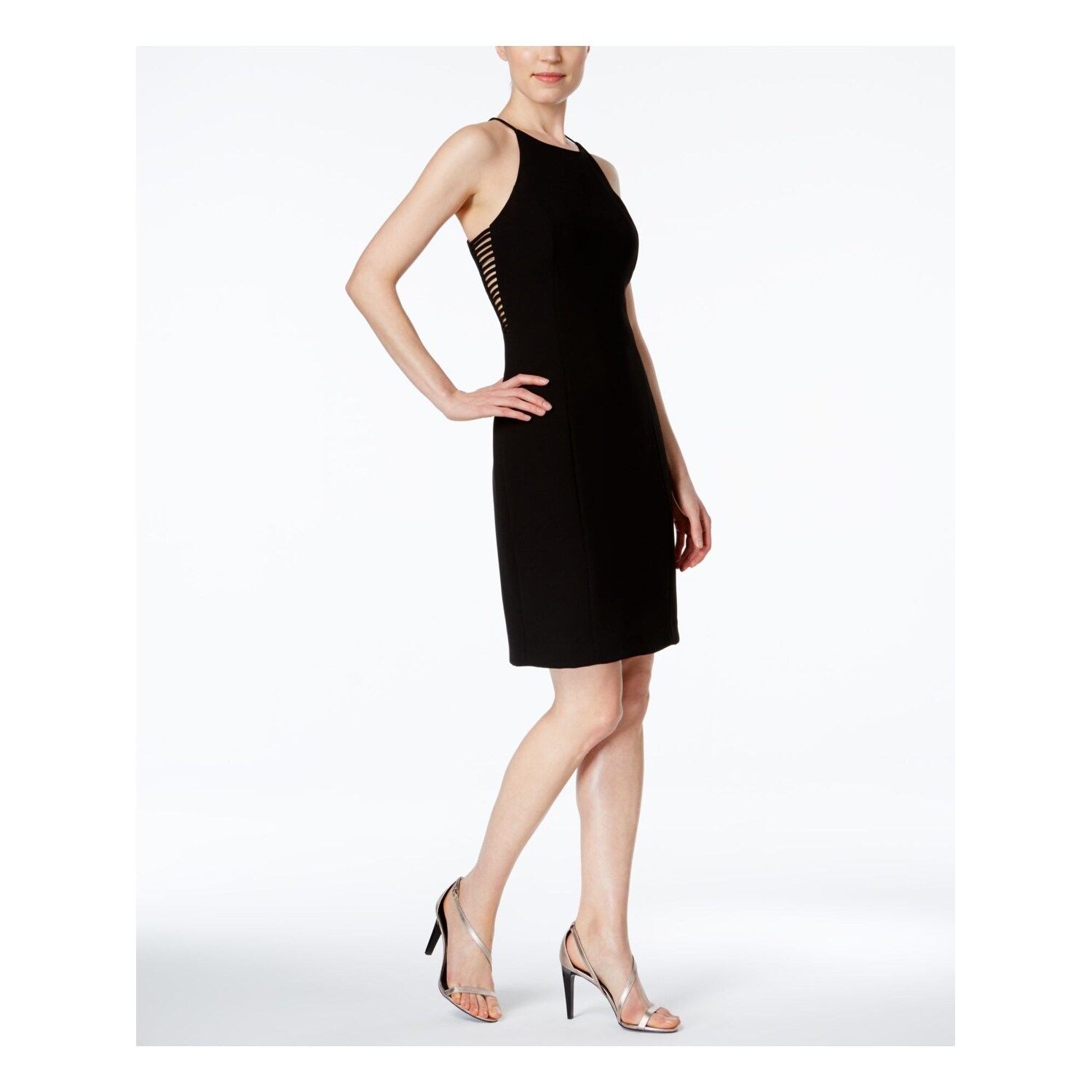 spaghetti strap sheath dress