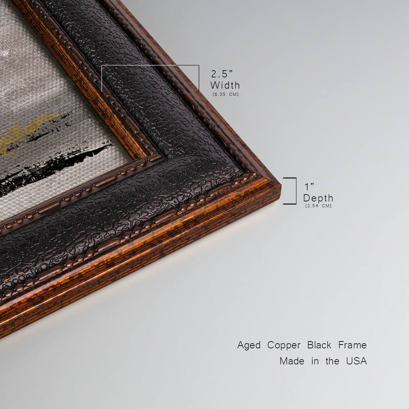 Golden Fog Premium Framed Canvas- Ready to Hang