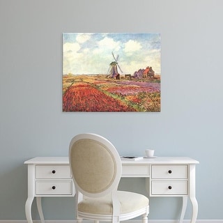 Shop Easy Art Prints Claude Monet S Tulip Fields In Holland
