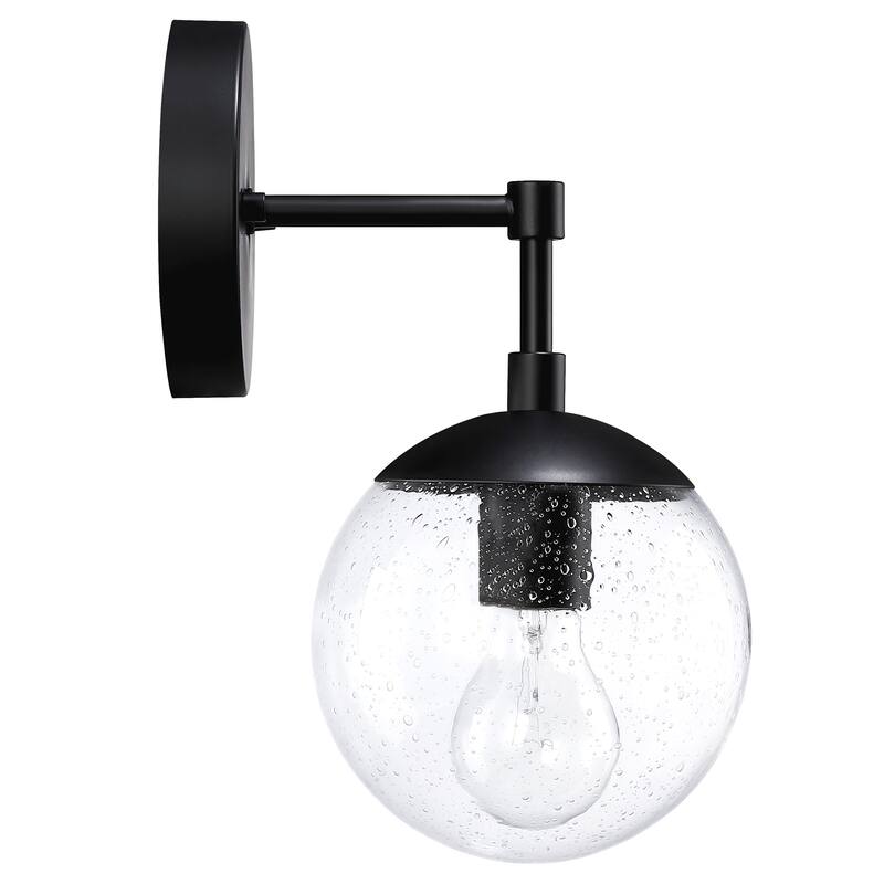 Gracelyn Modern Indoor Dimmable 1-Light Wall Light - Matte Black
