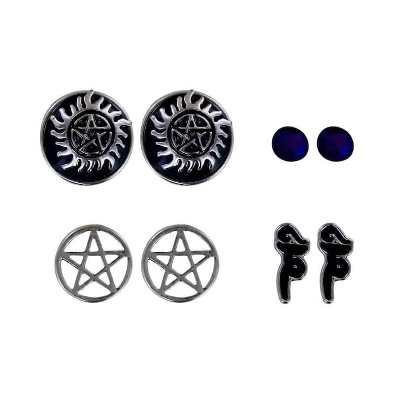Supernatural Earring Set, 4-Pack - Multi