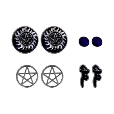 Supernatural Earring Set, 4-Pack - Multi