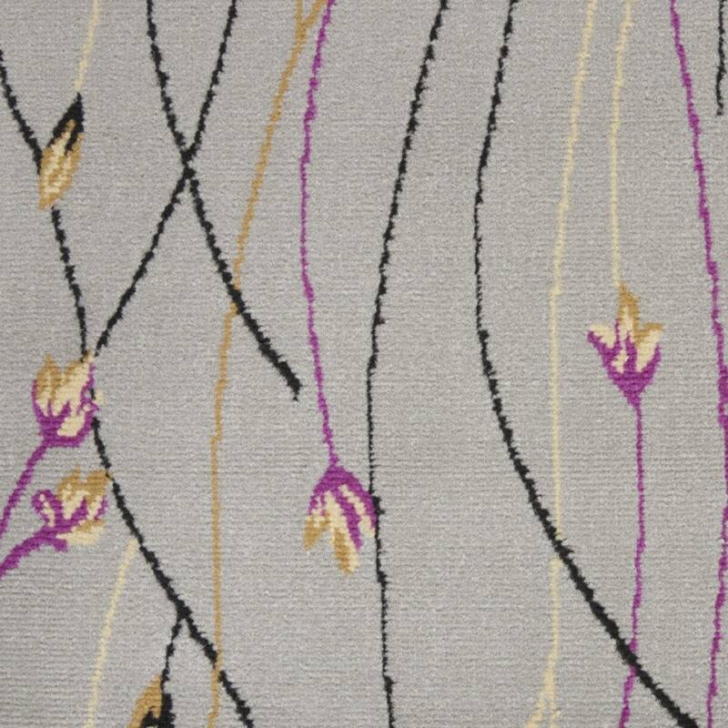 Luti Power Loomed Floral Traditional Area Rug By HomeRoots - 90' X '27' X '0.5