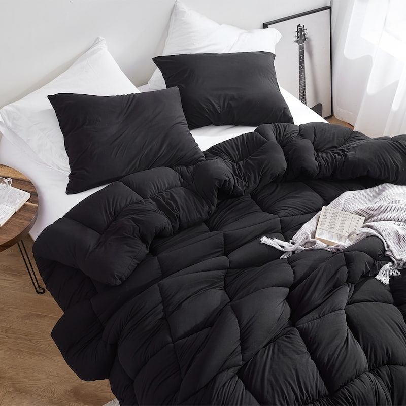 Summertime - Coma Inducer® Oversized Comforter - King - Black