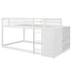 preview thumbnail 27 of 51, Full-Over-Full Bunk Bed with Storage Drawers and Shelves, Solid Pine Wood Frame