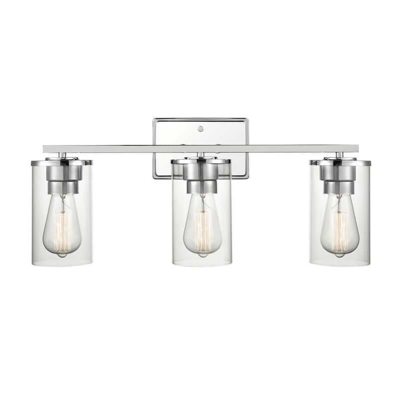 Millennium Lighting Verlana 3 Light 22" Wide Bathroom Vanity Light - Chrome