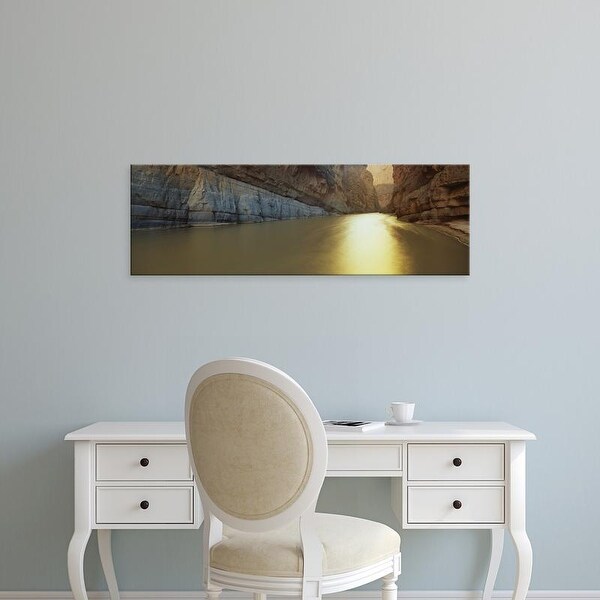 Easy Art Prints Panoramic Images's 'Rio Grande River Big Bend National Park TX' Premium Canvas Art