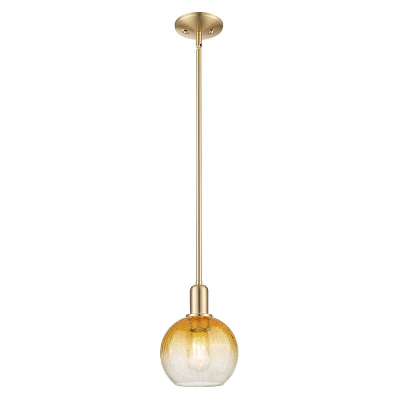 Innovations Lighting 716-1S-G483-8AM Brookhaven Globe 8" Wide Mini