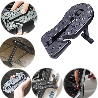 1x Car SUV Pickup Roof Folding Door Latch Hook Step Foot Pedal Ladder Accessory
