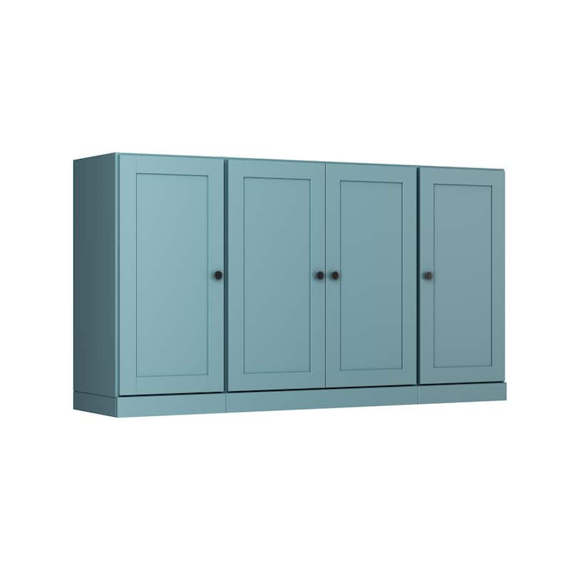 Palace Imports 100% Solid Wood 65" Sideboard with Shaker Doors, 2-Drawers & Adjustable Shelves