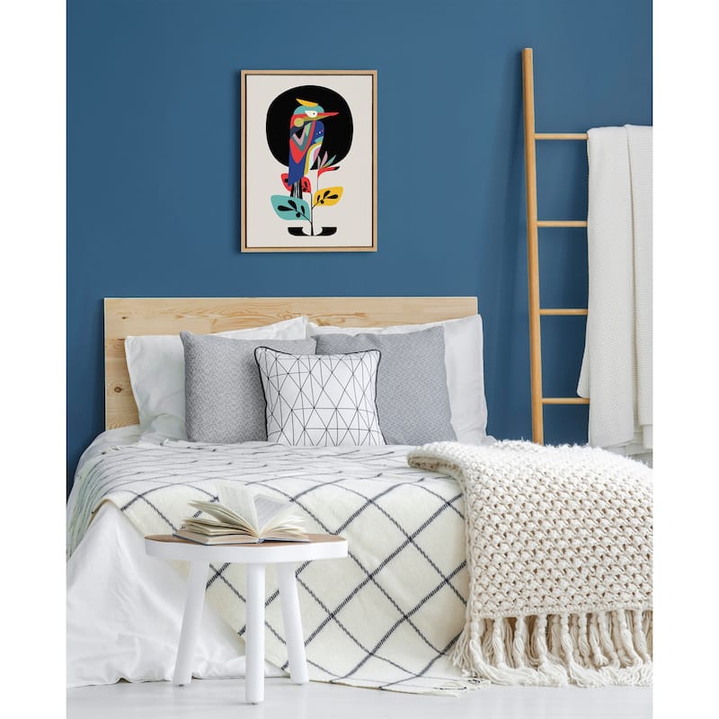 Kate and Laurel Sylvie Kookaburra Moon by Rachel Lee of My Dream Wall