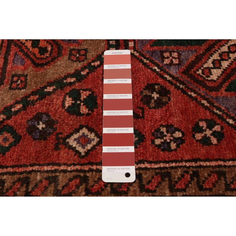 ECARPETGALLERY Hand-knotted Konya Anatolian Red Wool Rug - 3'8 x 9'10
