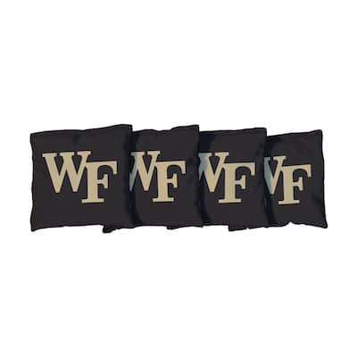 Wake Forest Demon Deacons Black Cornhole Bags
