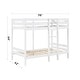 preview thumbnail 4 of 4, Twin over Twin Size Wood Bunk Bed with Ladder and Fence for Kids, Boys and Girls, Bedroom