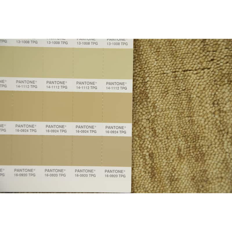 Hand Knotted Oriental 100% Wool Carpet Tribal Animal Pictorial Yellow & Gold Gabbeh Area Rug - 5' 6'' X 3' 6''