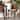 Abbas Bohemian Seagrass and Dark Brown Wood Dining Chair
