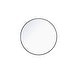 preview thumbnail 35 of 186, Carson Carrington Labbemala Metal Frame Round Mirror