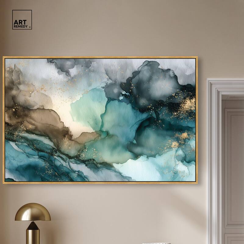Veiled Inlet Canvas by Art Remedy