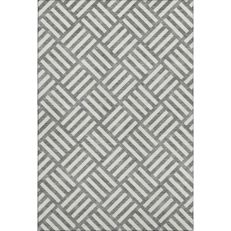 Premium Washable Super Soft Contemporary Mosaic Mayfield Rug