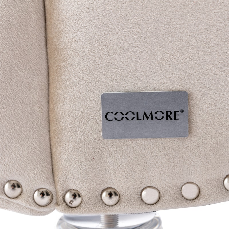 Beige 63.98" Buttons Tufted Chaise Lounge Chair with Pillow