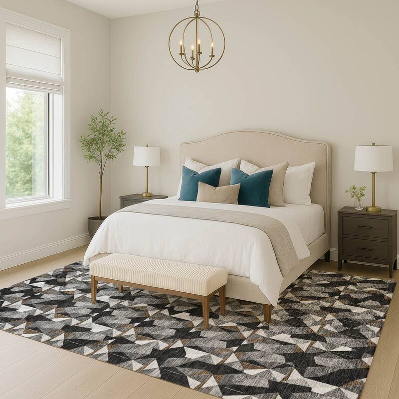 Machine Washable Indoor/ Outdoor Chic Hooper Chantille Rug