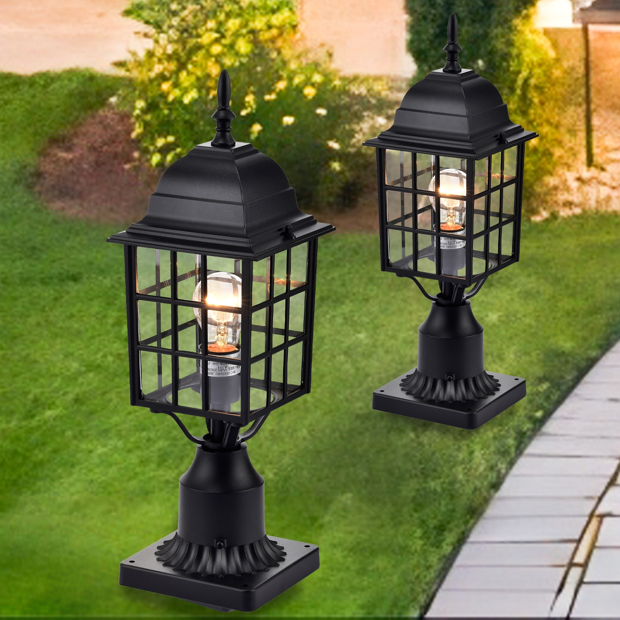 Hardwired outdoor lights sale