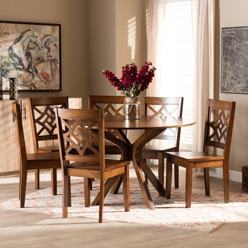 Miela Modern and Contemporary 7-PC Dining Set