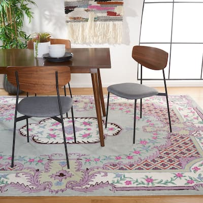 SAFAVIEH Handmade Bellagio Fronnie Oriental Medallion Wool Rug