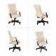 preview thumbnail 6 of 55, Key West High Back Tufted Office Chair with Arms by Bush Furniture