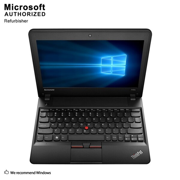 Lenovo Thinkpad X140E 11.6", AMD A4 5000 1.5GHz, 4GB RAM, 320GB HDD, WIN10H64(EN/ES)-Refurbished