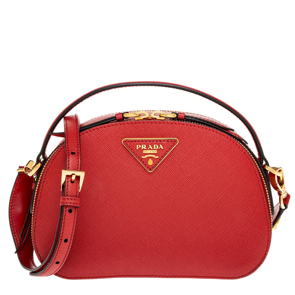 Prada Odette Saffiano Leather Bag