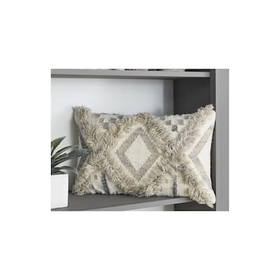 Signature Design by Ashley Liviah Beige/Gray Pillow (Set of 4)