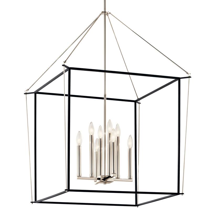 Kichler 52628 Eisley 8 Light 29" Wide Taper Candle Pendant