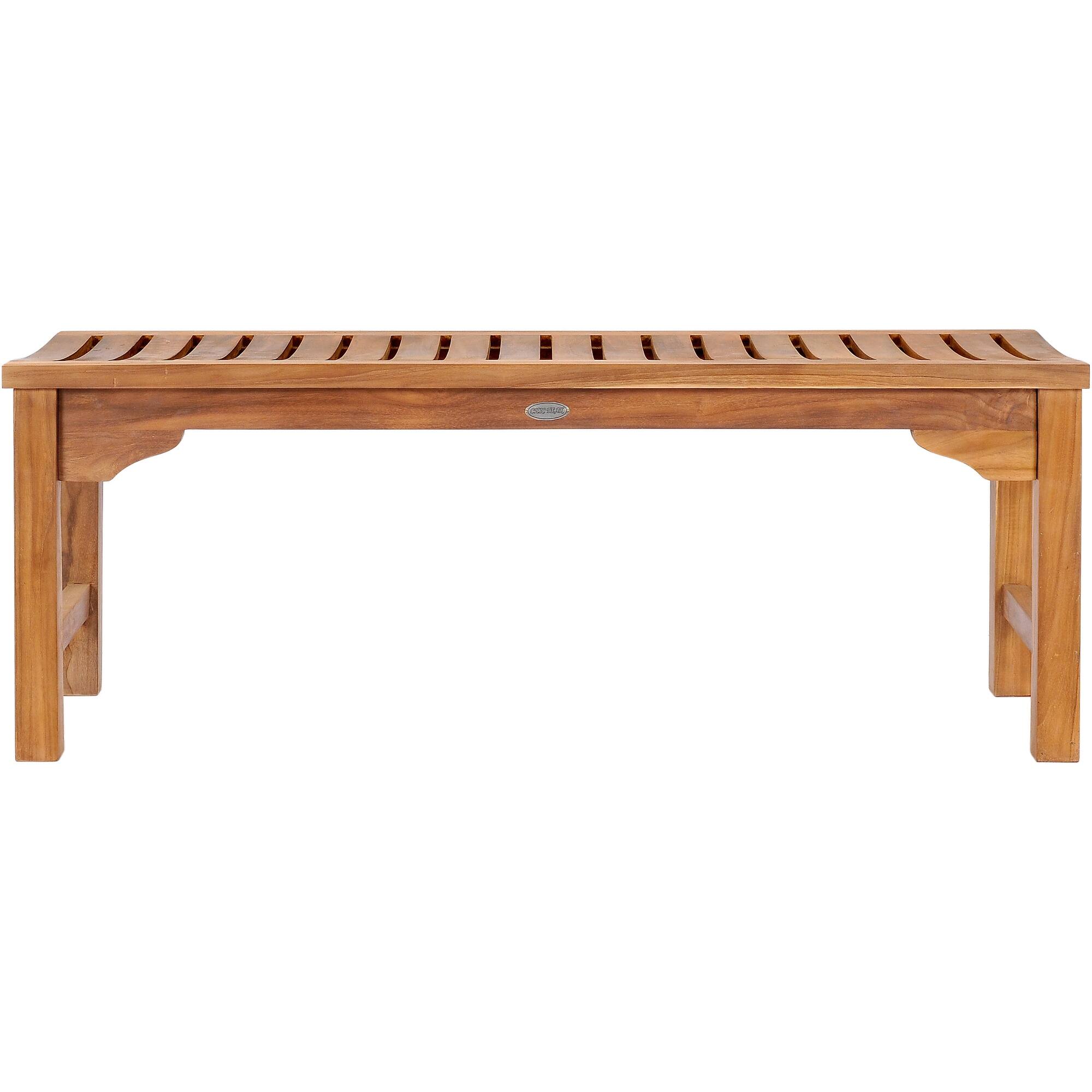 Teak Wood Santa Cruz Shower Bench, 4 Foot Bed Bath & Beyond 34464443