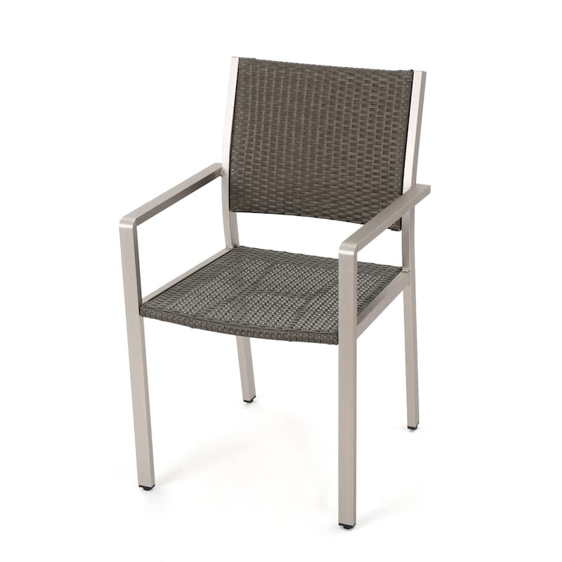 Cape Coral Outdoor 7-piece Aluminum Dining Set by Christopher Knight Home