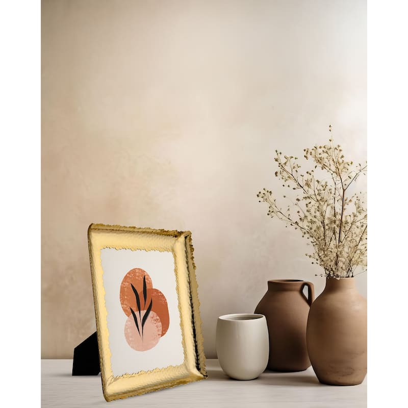 Stainless Steel Picture Frame Gold 8x10