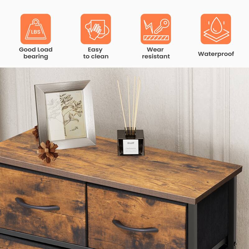 Pellebant 7-Drawer Storage Tower Organizer Chest Dresser